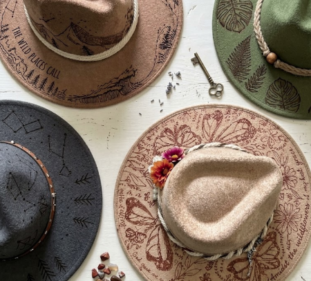 Shamrock & Smoke Hat Burning